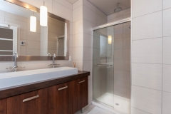 Bathroom Mirror & Shower
